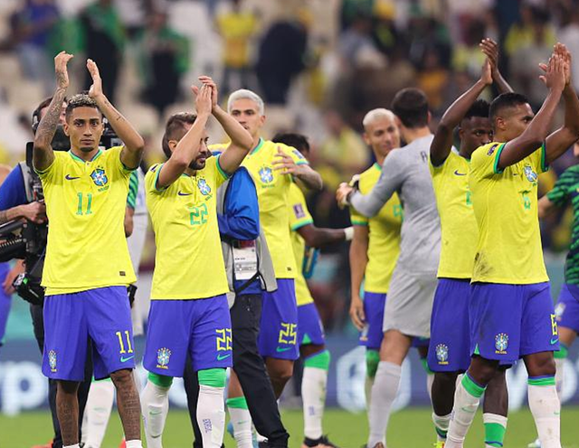 巴西代表队实现黑马逆袭,令人瞩目 巴西代表队实现黑马逆袭,令人瞩目