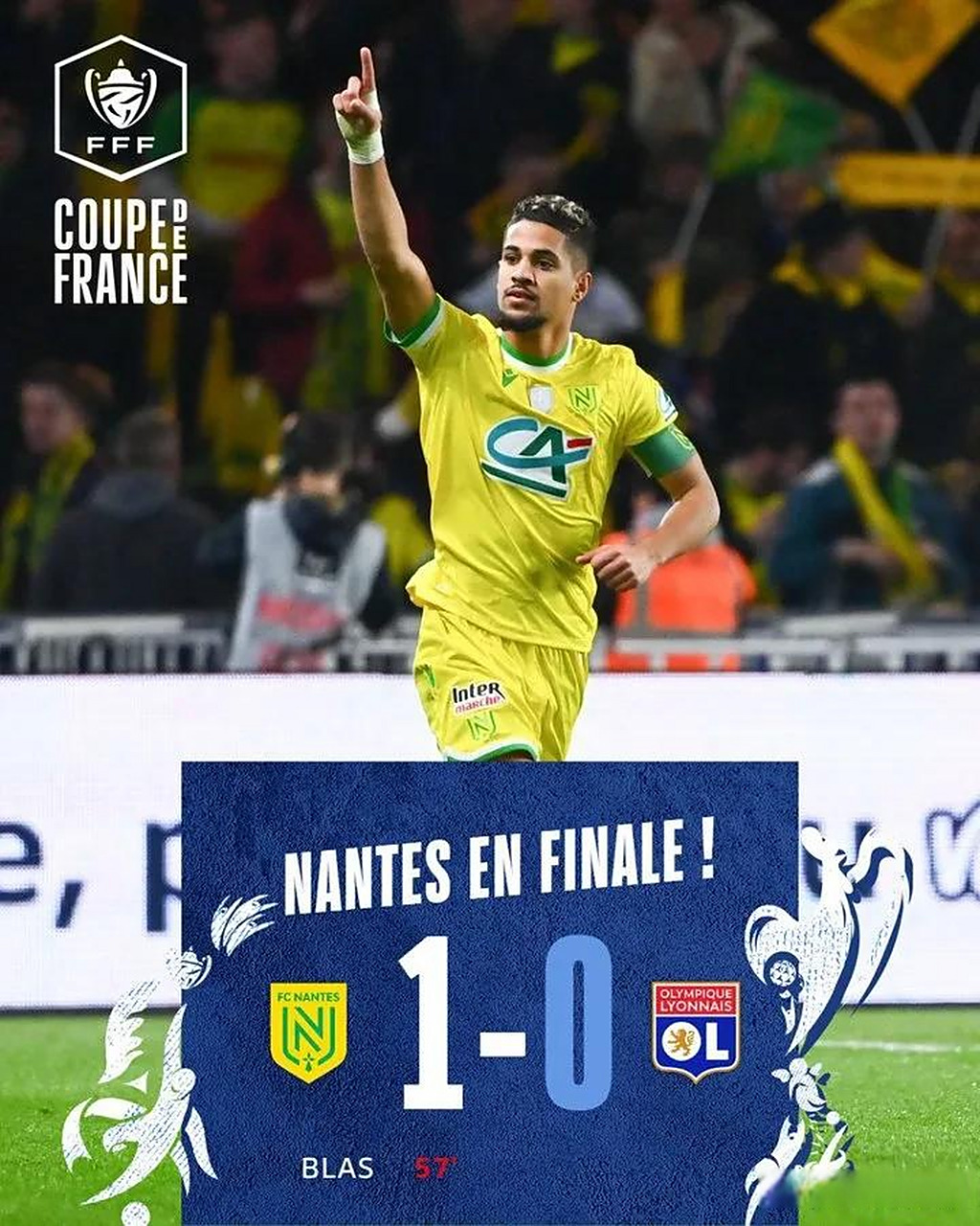 里昂在与南特的比赛中获得胜利 里昂在与南特的比赛中获得胜利