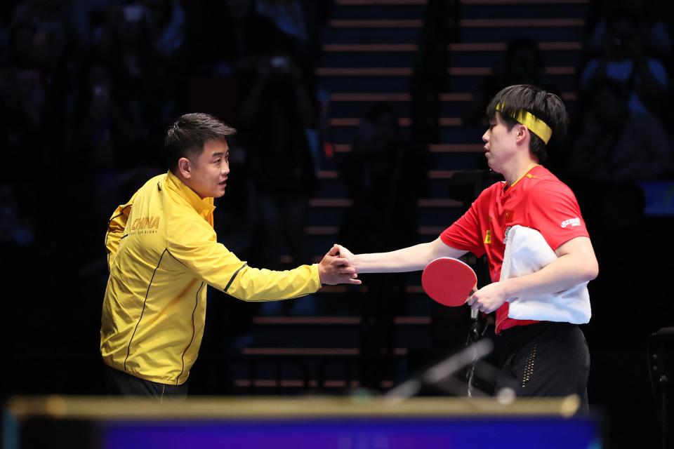 韩国乒乓球队绝地反击英国乒乓球队，王皓统治全场的简单介绍